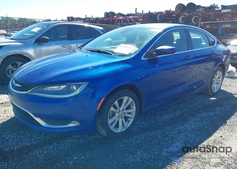 2016 Chrysler 200 Limited Platinum from USA, damaged, VIN 1C3CCCAB4GN184477